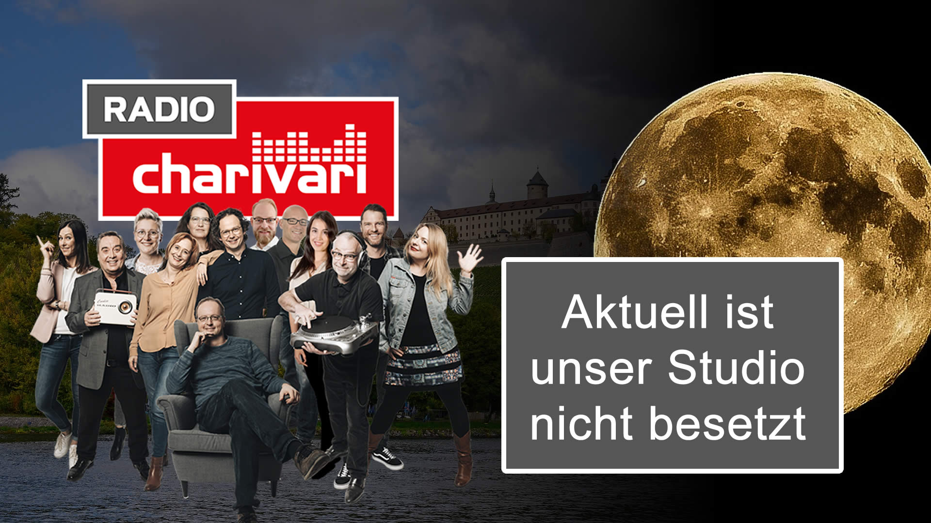 Webcam: Radio Charivari live aus dem Studio